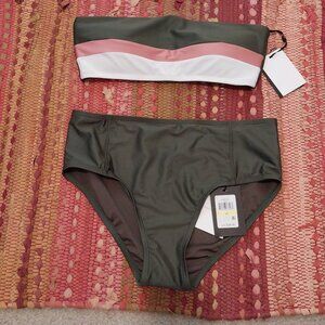 NWT DKNY Two Piece Swimsuit